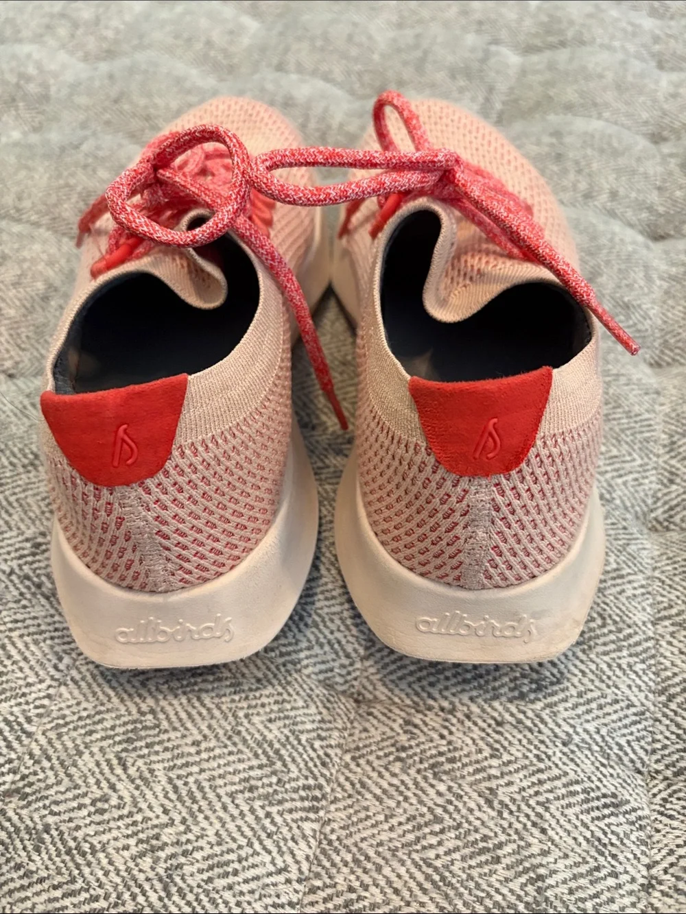 allbirds tree dasher in flame size 9.5